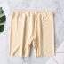 Thủ quỹ giữ khuyến cáo hoang dã không có dấu vết băng lụa quần an toàn nữ sóng ren trung eo quần short W010 quần legging ngố Quần tây thường