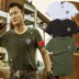 Wolf 2 nam dài tay t-shirt Wu Jing với đoạn XL bông vòng cổ trung niên người đàn ông lỏng lẻo của trang phục ký túc xá Áo phông dài