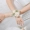Mùa thu Mới theo phong cách phương Tây Đám cưới Hàn Quốc Chú rể Hoa Trâm Hoa Cô dâu Hoa Vòng tay Ngọc trai Mở Vòng tay Hoa - Vòng đeo tay Cuff
