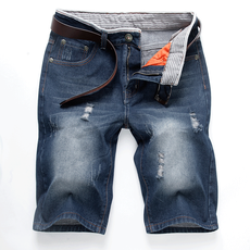 Джинсы мужские 2018 new short summer