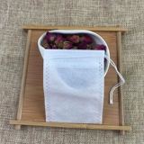 Маленький чай в пакетиках из нетканого материала, сумка, марлевый мундштук, 7×9см