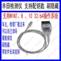 Detota Detector Toyota mini vci obd2 с кистью для ключей, чтобы скрыть Lexus