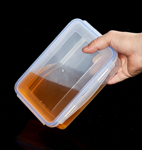 Большая прямоугольная пластиковая коробка для хранения для коммерческого использования, мини-бокс, ланч-бокс