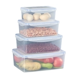 Большая прямоугольная пластиковая коробка для хранения для коммерческого использования, мини-бокс, ланч-бокс