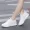 Mùa hè mới rỗng giày goblet trắng vuông nhảy giày nữ mềm đáy lưới thoáng khí thể thao kéo giày khiêu vũ - Khiêu vũ / Thể dục nhịp điệu / Thể dục dụng cụ
