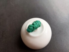 Ювелирные изделия и полуфабрикаты 怀古小志 湖北原矿绿松石美人昭君