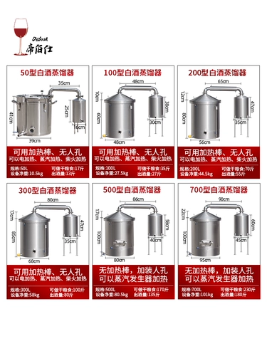 Пивоваренное оборудование, бойлер для ликера, нержавеющая сталь 304