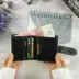 Ví nữ ví tiền xu ngắn mới của Hàn Quốc phiên bản của khóa đơn giản nhỏ ví nhỏ tươi sinh viên thẻ ví gói