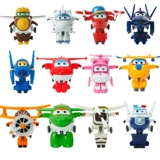 Оригинальная игрушка, комплект, маленький трансформер, робот для мальчиков, полный комплект, 12 упаковки