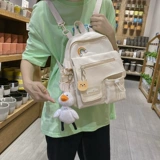 Tide, рюкзак, белая оригинальная сумка через плечо, милый вместительный и большой ранец, в корейском стиле