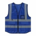 Tùy chỉnh 
            công trường xây dựng bảo vệ phản quang bỏ túi vest yếm tùy chỉnh in đường quản lý dự án vest 