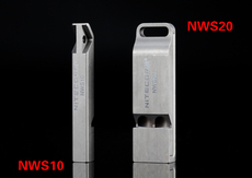 Сигнальный свисток nitecore奈特科尔nws10钛合金野营登山高频救生哨子户外求生口哨