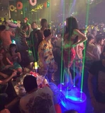 Творческий светодиодный лазерный сцену ночной квадратный бар, прыжок, перемещение точка сцены Ktv di Bar Beauty Jumping Stage