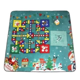 Зимняя игра Самолетные шахматы, большой ковер для гостиной, детский игровой коврик для ползания, увеличенная толщина, семейный стиль