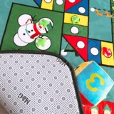 Зимняя игра Самолетные шахматы, большой ковер для гостиной, детский игровой коврик для ползания, увеличенная толщина, семейный стиль