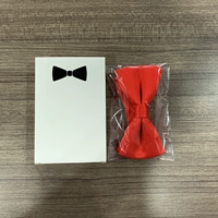 Черная галстук-бабочка, подарочная коробка