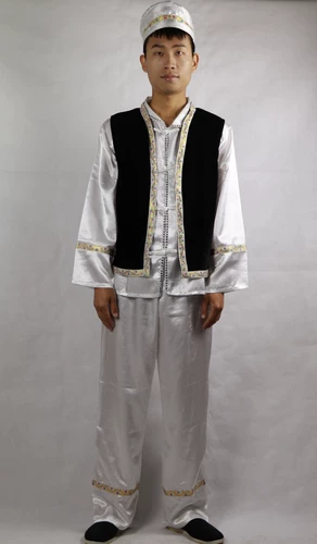 Монгольская одежда меньшинства одежда тибетские водяные рукава Hui Hui Муслим Синьцзян Служба Корейская служба Корейская одежда Северная Корея Ренда одежды