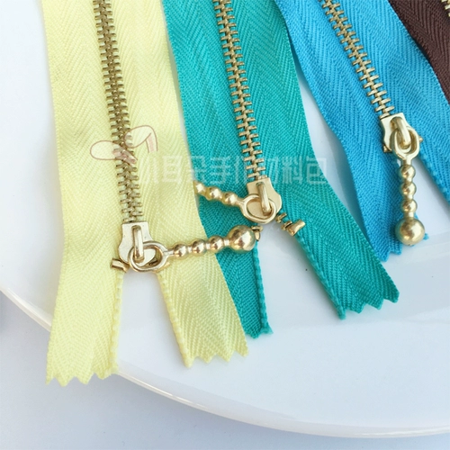 Металлическая сумка с молнией ручной работы, аксессуар для сумки, 15см