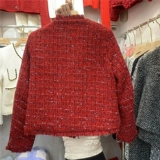 Качественная стеганая утепленная зимняя куртка, в стиле Шанель, европейский стиль