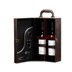 2018 Huilai hộp rượu mới mô hình cá sấu đôi đóng gói hộp rượu xách tay 2 va li da với rượu vang Rượu vang