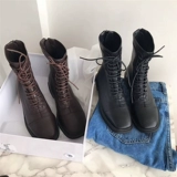 Martens, демисезонные ботинки в английском стиле, небольшие короткие сапоги, подходят для подростков, в британском стиле, 2022 года