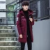 Quà tặng chất lượng cao 2018 mùa đông nam mới Phiên bản Hàn Quốc của áo khoác nam nam trùm đầu xuống áo khoác xuống quần áo thể thao nam Xuống áo khoác