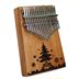 Thumb piano 17 âm thanh đầy đủ veneer kalimba người mới bắt đầu ngón tay chữ Kalimbaqin sinh viên nhập học - Nhạc cụ phương Tây đàn guitar rosen g11 Nhạc cụ phương Tây