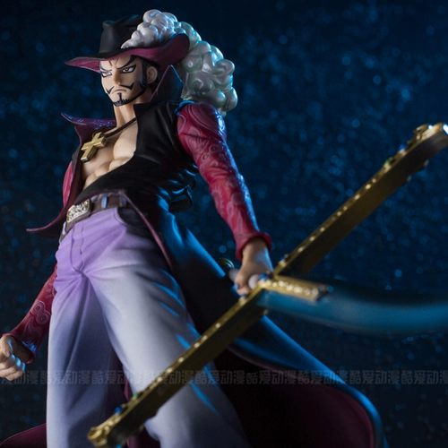 One Piece Pop Big Bear Acesha Crocodile Император красно -подготовленный орлиной глаз Luffy Yellow Ape Модель модели