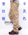 Người đàn ông ngoài trời của đa túi overalls mạnh mẽ mặc kháng bông giản dị yếm quần thanh niên lao động bảo hiểm lỏng XL