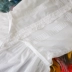 Váy cổ tích mùa hè lưới gạc trắng ren dài tay áo ngắn nữ Pháp hai mảnh 2019 hè mới - Sản phẩm HOT