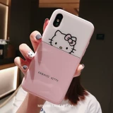 Apple, чехол для телефона, стеклянный мультяшный защитный чехол XS Max, iphone, 7plus, 8/