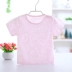 Bé ngắn tay T-Shirt trẻ em nam giới và phụ nữ bé mùa hè mỏng bé nửa tay áo sơ mi trẻ sơ sinh đáy áo điều hòa không khí quần áo