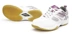 Giày cầu lông Kawasaki nam và nữ đích thực giày thể thao giải phóng mặt bằng đuổi theo gió K009 trắng tím trượt thoáng khí siêu nhẹ thoải mái - Giày cầu lông giày nam thể thao Giày cầu lông