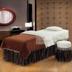 Hàn quốc rắn màu pha lê nhung vẻ đẹp giường bìa bốn bộ của thẩm mỹ viện chuyên dụng SPA giường massage tùy chỉnh Trang bị tấm