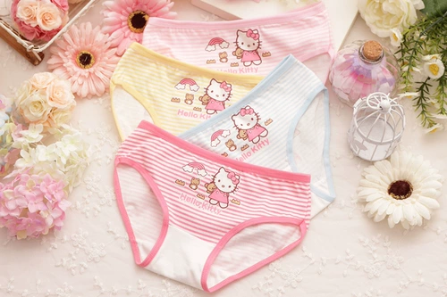 Трусы, детское хлопковое нижнее белье для девочек, 1-3-5-8-9 лет