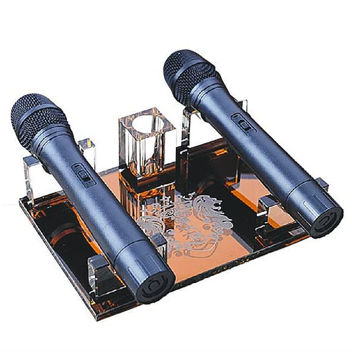 Кристаллическая микрофон рама KTV Ночная огня Firewire Wind Wind Wind Crisher Crimeclals Crystal Seat Seat Midazole Hotel Suppors