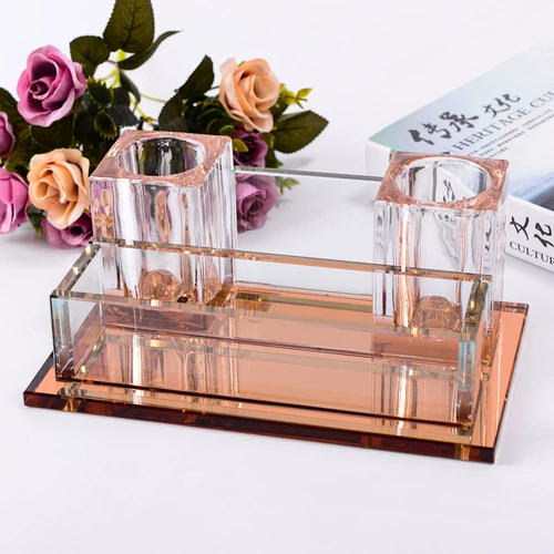 Красочная золотая вода с розой в составе, настольный беспроводной микрофон