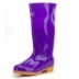 Genuine rắn phẳng lớp lót bên trong với gaotong nước nữ giày ủng đi mưa hay nắng giày 813 - Rainshoes