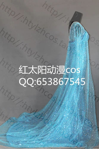 H3260-1 Ледяная и Снежная Королева Эльза платье Эльза Косплей Женская одежда
