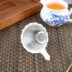 Tiêu chuẩn mùa xuân mật độ cao đôi bộ lọc trà trà trà thiết lập 304 thép không gỉ dày trà rò rỉ phễu Trà sứ