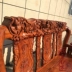 Gỗ hồng mộc Miến Điện Hoa Kỳ sofa voi bộ 10 trái cây lớn bằng gỗ hồng mộc kết hợp nội thất gỗ gụ - Bộ đồ nội thất