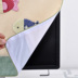 Máy tính bìa bụi che máy tính để bàn một bìa vải cotton linen art dễ thương màn hình LCD tay áo phim hoạt hình Bảo vệ bụi