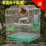 Бесплатная доставка большая птичья клетка Большая кожаная кожаная клетка Wenbird Metal Cage Aki Bird Cage Acacia Птичья клетка