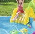 Mới lớn cá mập inflatable pad hồ bơi với slide có thể phun nước vườn hồ bơi phim hoạt hình động vật đồ chơi bóng hồ bơi be bơi phao cho người lớn giá rẻ Bể bơi / trò chơi Paddle