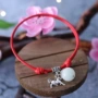 Gốc sáng vòng chân đơn giản vài gió quốc gia retro chàng trai và cô gái handmade vòng chân Sen sinh viên bạn gái chân dây vòng chân bạc tây tạng