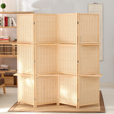 ширма Твердой древесины китайский стиль бамбук