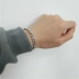 S925 sterling bạc bên vòng đeo tay - Vòng đeo tay Clasp