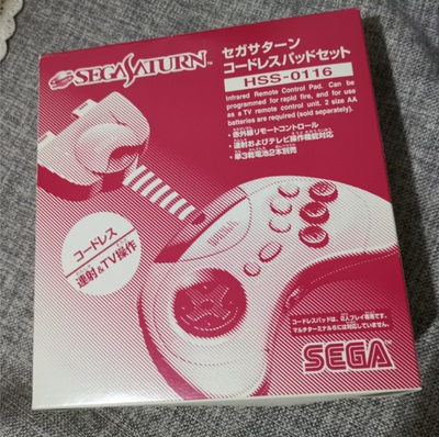 Новый дефицитный хост Sega Saturn SS подходит для оригинальной беспроводной ручки с приемником