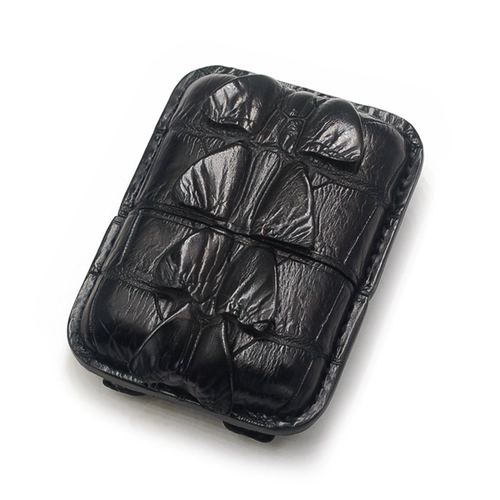 Зажигалка, оригинальный чехол ручной работы, крокодил, делается под заказ, из натуральной кожи