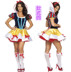 COSPLAY Snow White Dress Người lớn Halloween Trang phục hóa trang Disney Váy trắng tuyết - Cosplay cosplay hinata Cosplay